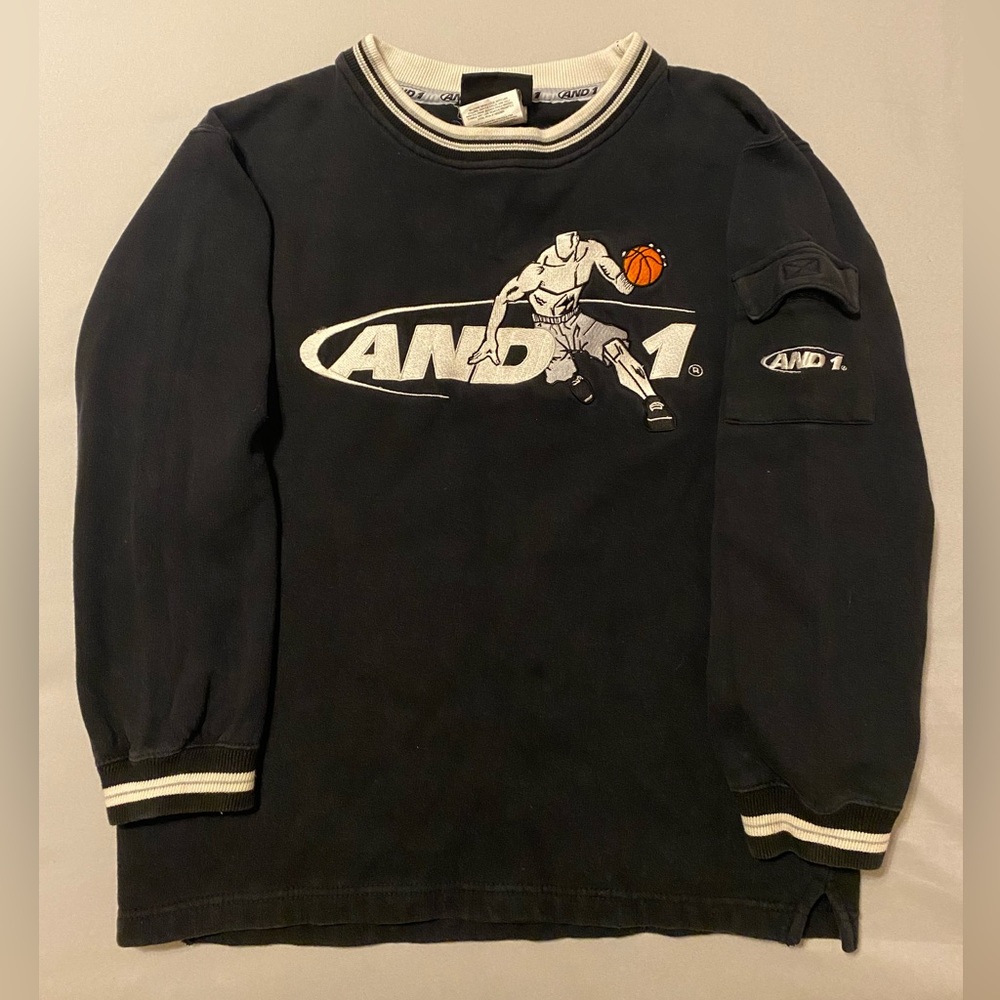 retro jacket basketball sewed design and1